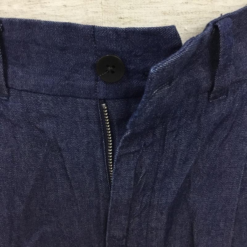 ビームスライツ BEAMS LIGHTS ボトムス ボトムス 51-23-0287-147 DEEP WIDE DENIM ワイドパンツ S 無地 インディゴ / インディゴ /  メンズ USED 古着 中古 10102286
