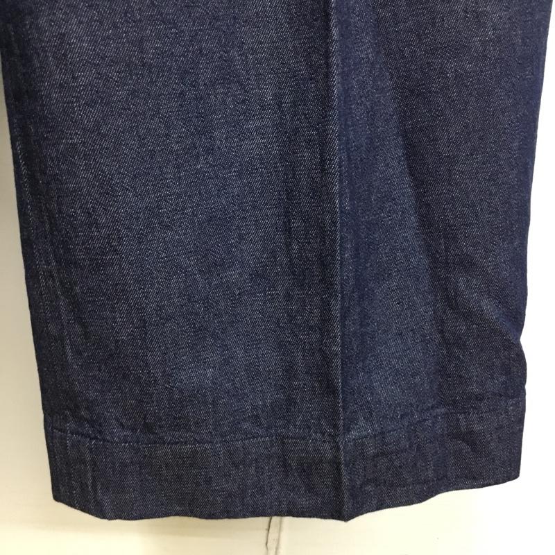 ビームスライツ BEAMS LIGHTS ボトムス ボトムス 51-23-0287-147 DEEP WIDE DENIM ワイドパンツ S 無地 インディゴ / インディゴ /  メンズ USED 古着 中古 10102286