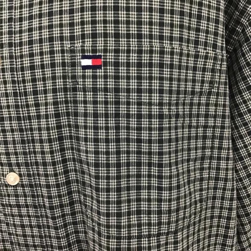 トミーヒルフィガー TOMMY HILFIGER シャツ、ブラウス 長袖 ボタンダウンシャツ チェックシャツ L チェック マルチカラー / マルチカラー /  メンズ USED 古着 中古 10102290