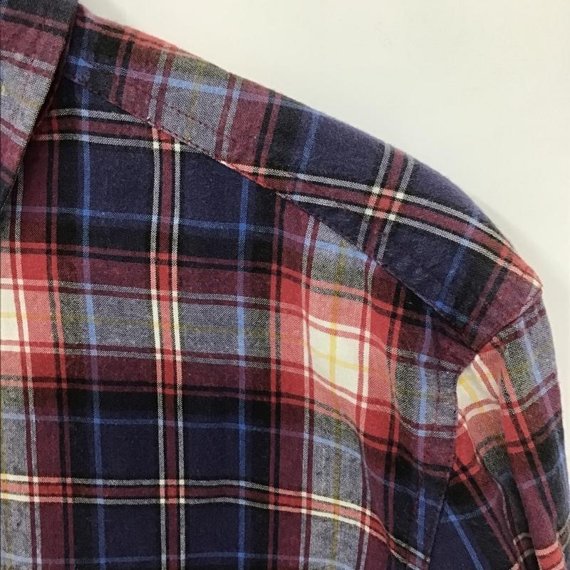 ラファイエット Lafayette シャツ、ブラウス 長袖 ボタンダウンシャツ チェックシャツ M チェック マルチカラー / マルチカラー /  メンズ USED 古着 中古 10102291