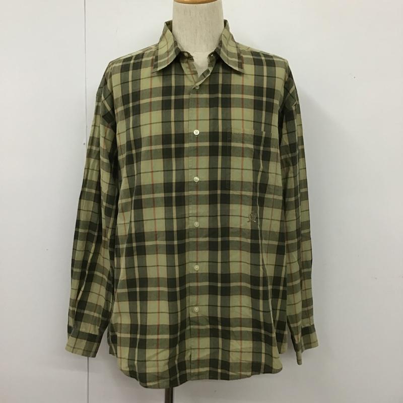 トミーヒルフィガー TOMMY HILFIGER シャツ、ブラウス 長袖 チェックシャツ L チェック マルチカラー / マルチカラー /  メンズ USED 古着 中古 10102295