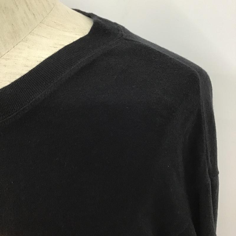 アンディフィーテッド UNDEFEATED Tシャツ 長袖 Champion ロンT L プリント 黒 / ブラック /  メンズ USED 古着 中古 10102297