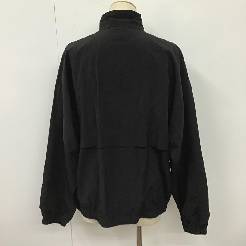 シュプリーム Supreme ジャケット、上着 ジャンパー、ブルゾン split track jacket ナイロンジャケット L ロゴ、文字 黒 / ブラック /  メンズ USED 古着 中古 10102300