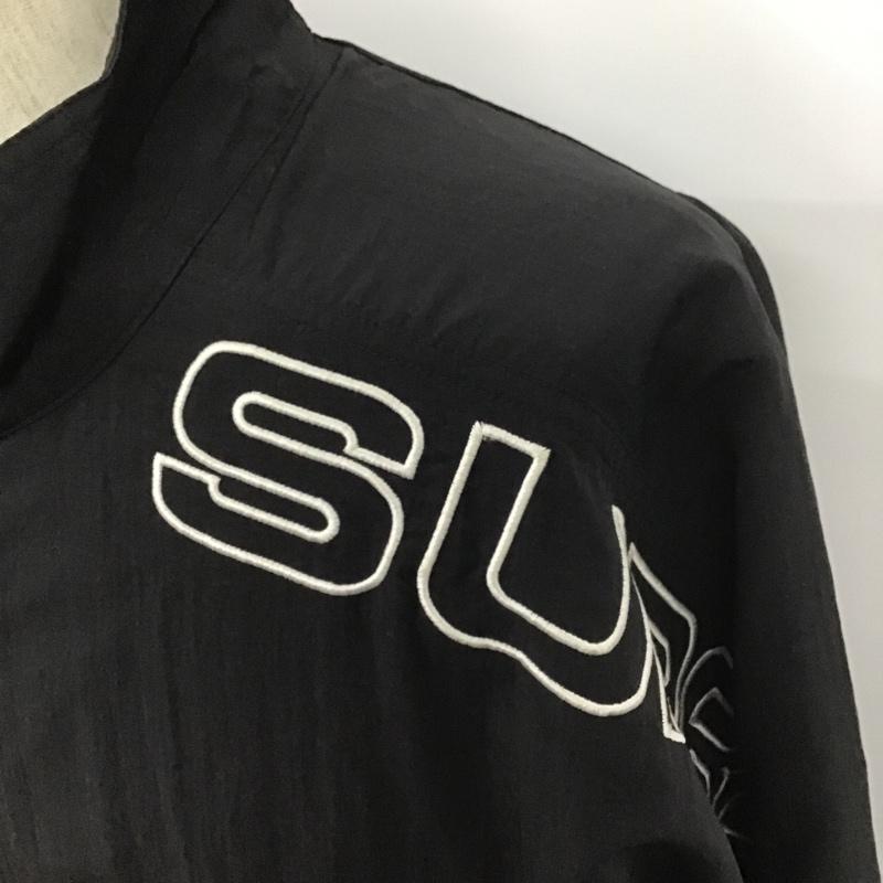 シュプリーム Supreme ジャケット、上着 ジャンパー、ブルゾン split track jacket ナイロンジャケット L ロゴ、文字 黒 / ブラック /  メンズ USED 古着 中古 10102300