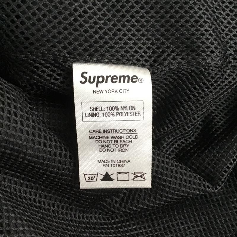 シュプリーム Supreme ジャケット、上着 ジャンパー、ブルゾン split track jacket ナイロンジャケット L ロゴ、文字 黒 / ブラック /  メンズ USED 古着 中古 10102300