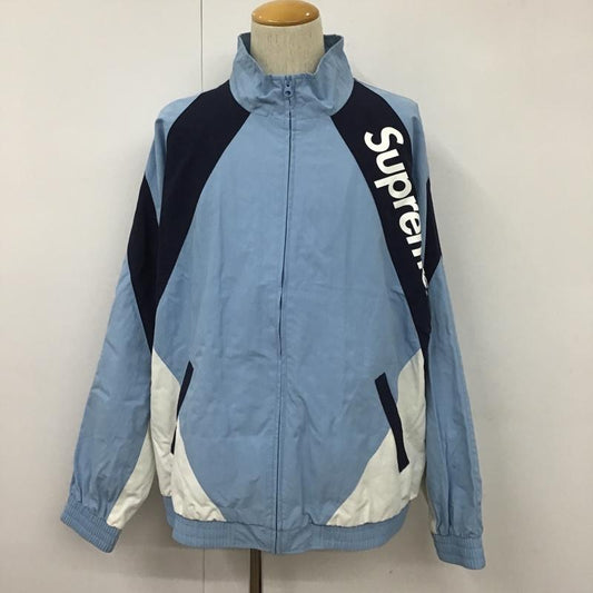 シュプリーム Supreme ジャケット、上着 ジャンパー、ブルゾン 20SS Paneled Track Jacket パネルトラックジャケット XL ロゴ、文字 紺 / ネイビー / X 水色 / ライトブルー /  メンズ USED 古着 中古 10102303