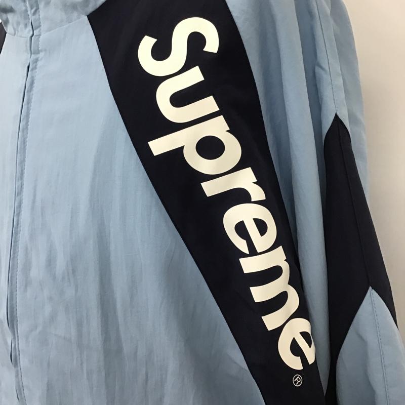 シュプリーム Supreme ジャケット、上着 ジャンパー、ブルゾン 20SS Paneled Track Jacket パネルトラックジャケット XL ロゴ、文字 紺 / ネイビー / X 水色 / ライトブルー /  メンズ USED 古着 中古 10102303