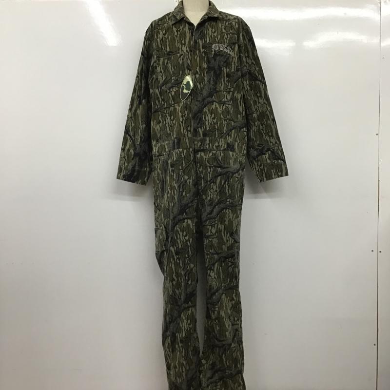 シュプリーム Supreme サロペット・オーバーオール サロペット、オーバーオール Coveralls　オーバーオール つなぎ ツナギ Mossy Oak Camo XL 総柄 マルチカラー / マルチカラー /  メンズ USED 古着 中古 10102318