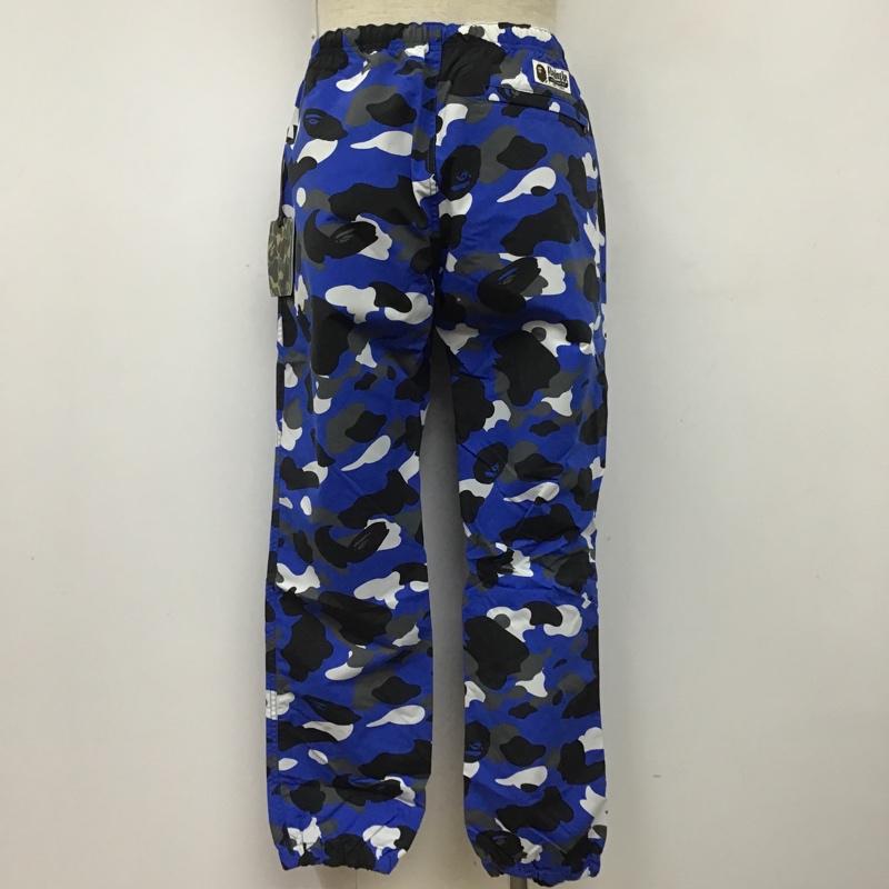 アベイシングエイプ A BATHING APE パンツ ワークパンツ、ペインターパンツ ナイロン サルカモ L 総柄 マルチカラー / マルチカラー /  メンズ USED 古着 中古 10102319