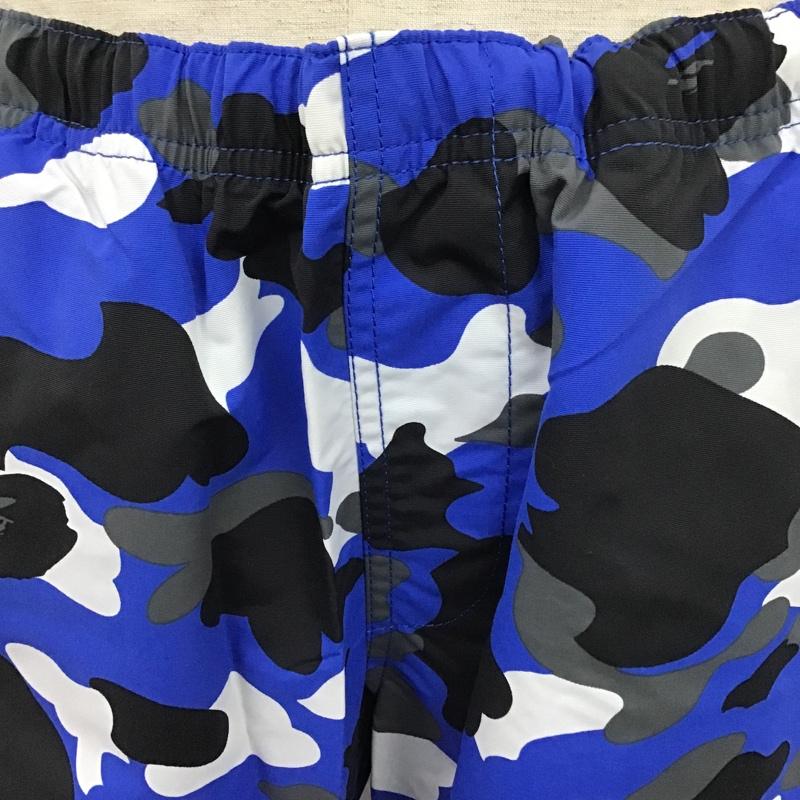 アベイシングエイプ A BATHING APE パンツ ワークパンツ、ペインターパンツ ナイロン サルカモ L 総柄 マルチカラー / マルチカラー /  メンズ USED 古着 中古 10102319
