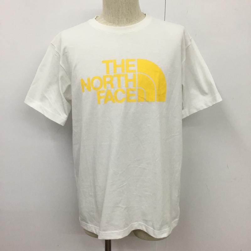 ザノースフェイス THE NORTH FACE Tシャツ 半袖 NT31956 XL プリント X ロゴ、文字 白 / ホワイト /  メンズ USED 古着 中古 10102323