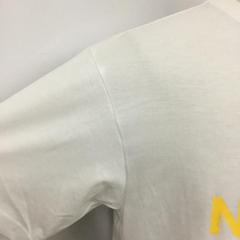 ザノースフェイス THE NORTH FACE Tシャツ 半袖 NT31956 XL プリント X ロゴ、文字 白 / ホワイト /  メンズ USED 古着 中古 10102323