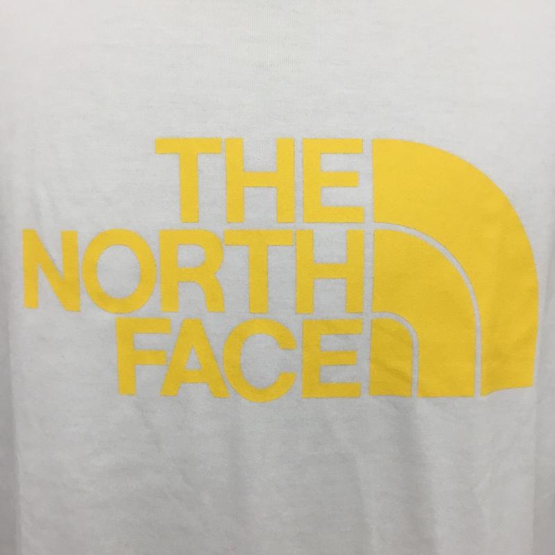 ザノースフェイス THE NORTH FACE Tシャツ 半袖 NT31956 XL プリント X ロゴ、文字 白 / ホワイト /  メンズ USED 古着 中古 10102323