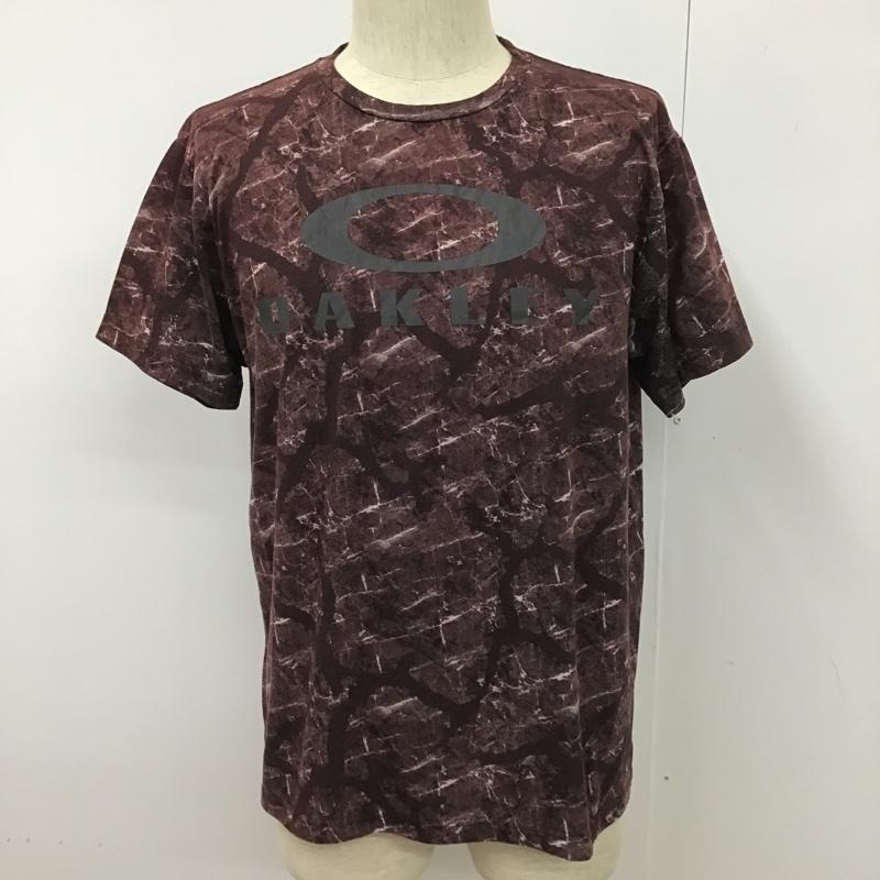 オークリー OAKLEY Tシャツ 半袖 L 総柄 マルチカラー / マルチカラー /  メンズ USED 古着 中古 10102330