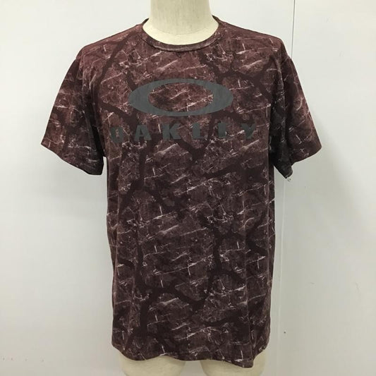オークリー OAKLEY Tシャツ 半袖 L 総柄 マルチカラー / マルチカラー /  メンズ USED 古着 中古 10102330