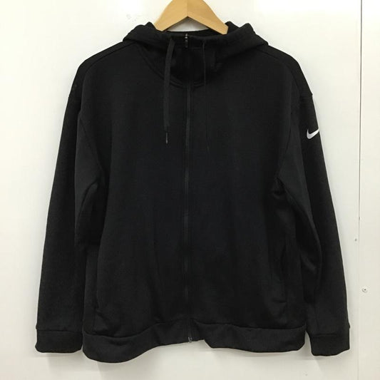 ナイキ NIKE ジャケット、上着 ジャケット、ブレザー 長袖ジャージジャケット AH8898-010 M 無地 黒 / ブラック /  レディース USED 古着 中古 10102338