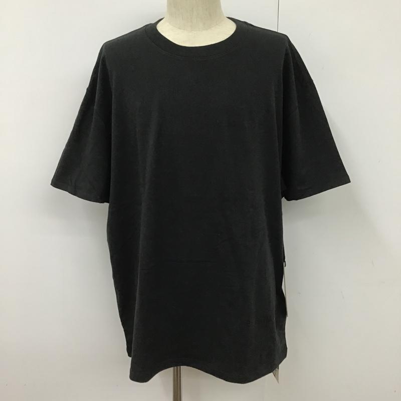 エッセンシャルズ ESSENTIALS Tシャツ 半袖 L ロゴ、文字 黒 / ブラック /  メンズ USED 古着 中古 10102343