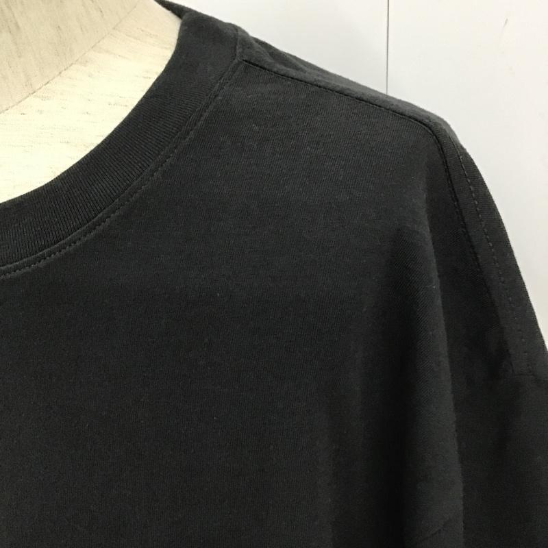 エッセンシャルズ ESSENTIALS Tシャツ 半袖 L ロゴ、文字 黒 / ブラック /  メンズ USED 古着 中古 10102343