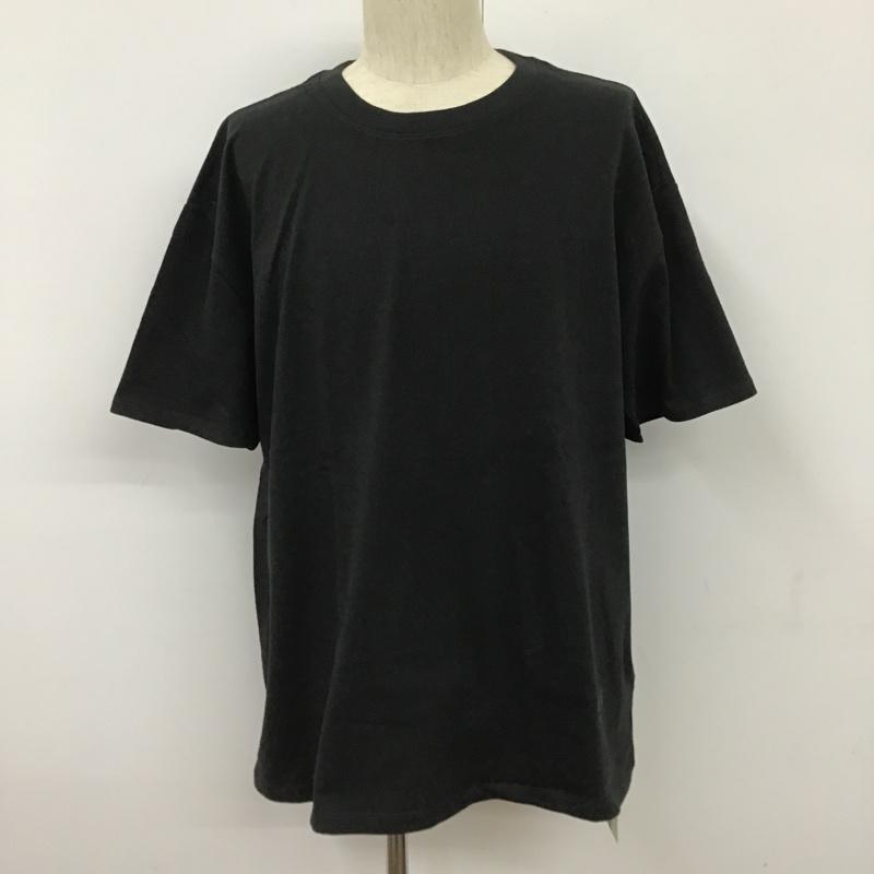 エッセンシャルズ ESSENTIALS Tシャツ 半袖 M ロゴ、文字 黒 / ブラック /  メンズ USED 古着 中古 10102345