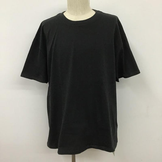エッセンシャルズ ESSENTIALS Tシャツ 半袖 M ロゴ、文字 黒 / ブラック /  メンズ USED 古着 中古 10102345
