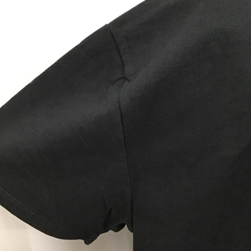 エッセンシャルズ ESSENTIALS Tシャツ 半袖 M ロゴ、文字 黒 / ブラック /  メンズ USED 古着 中古 10102345