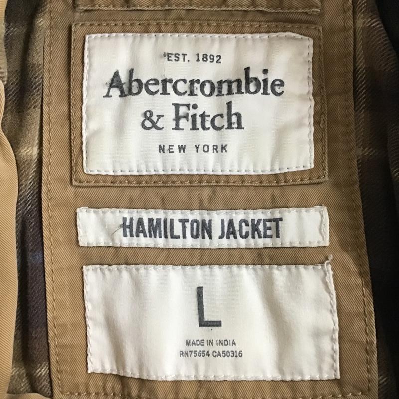アバクロンビーアンドフィッチ ABERCROMBIE&FITCH ジャケット、上着 ジャケット、ブレザー HAMILTON JACKET L 無地 茶 / ブラウン /  メンズ USED 古着 中古 10102349