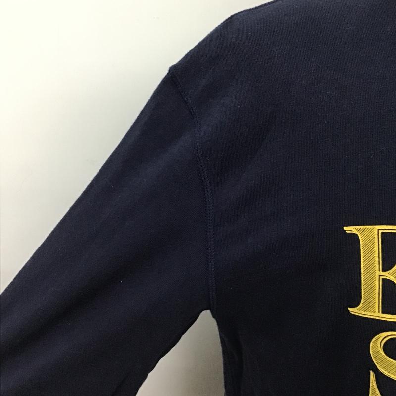 ステュディオ・ダ・ルチザン STUDIO D'ARTISAN Tシャツ 長袖 XL プリント 紺 / ネイビー /  メンズ USED 古着 中古 10102355