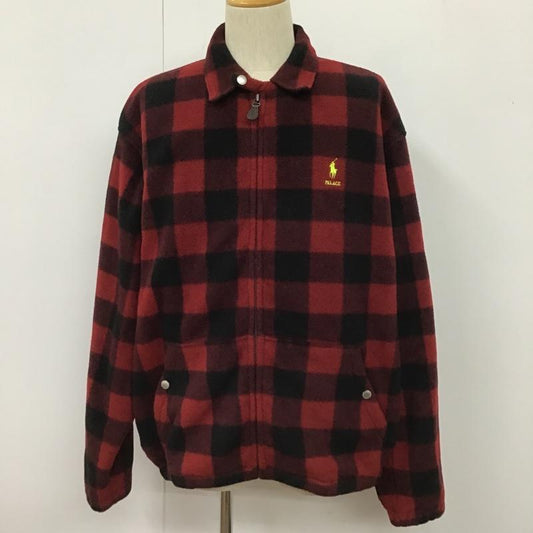 ラルフローレン RALPHLAUREN ジャケット、上着 ジャンパー、ブルゾン PALACE SKATEBOARDS × Polo Ralph Lauren Polar Fleece Harrington L チェック マルチカラー / マルチカラー /  メンズ USED 古着 中古 10102361