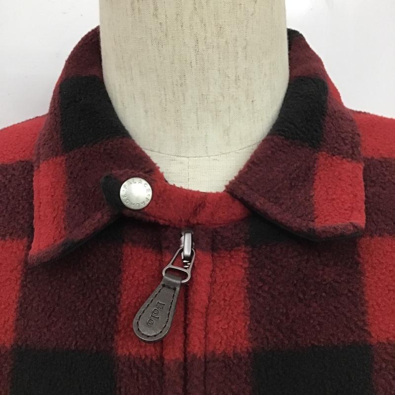 ラルフローレン RALPHLAUREN ジャケット、上着 ジャンパー、ブルゾン PALACE SKATEBOARDS × Polo Ralph Lauren Polar Fleece Harrington L チェック マルチカラー / マルチカラー /  メンズ USED 古着 中古 10102361