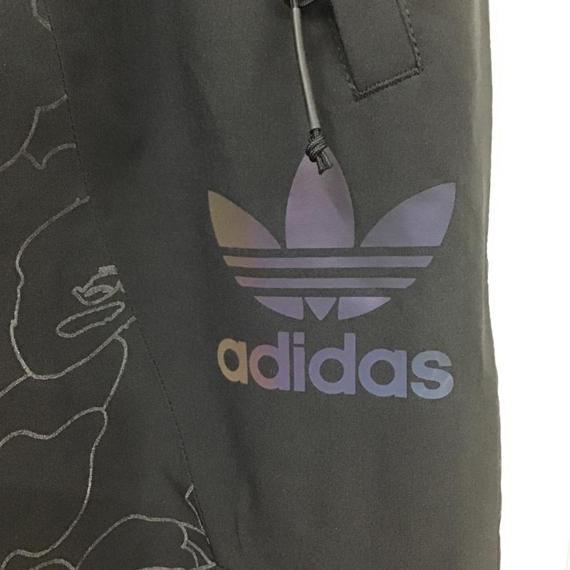 アベイシングエイプ A BATHING APE パンツ ワークパンツ、ペインターパンツ ナイロンパンツ DU0205 adidas Snowboarding 総柄 黒 / ブラック /  メンズ USED 古着 中古 10102366