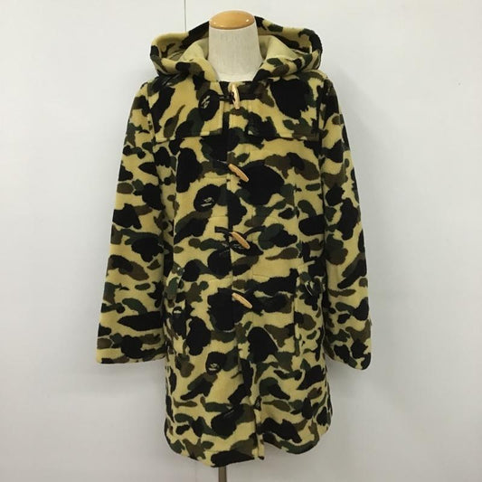 アベイシングエイプ A BATHING APE コート コート一般 ダッフルコート ボア サルカモ M カモフラージュ柄・迷彩 マルチカラー / マルチカラー /  メンズ USED 古着 中古 10102369