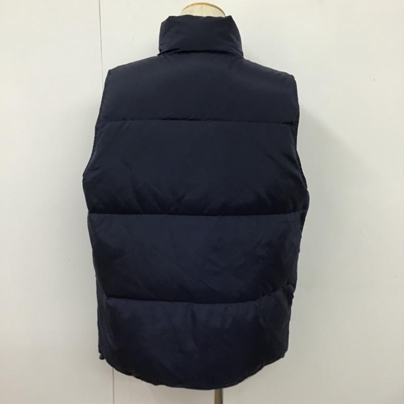 アベイシングエイプ A BATHING APE ベスト ベスト ダウンベスト XL 無地 紺 / ネイビー /  メンズ USED 古着 中古 10102371