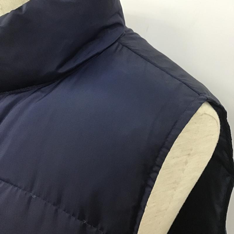 アベイシングエイプ A BATHING APE ベスト ベスト ダウンベスト XL 無地 紺 / ネイビー /  メンズ USED 古着 中古 10102371