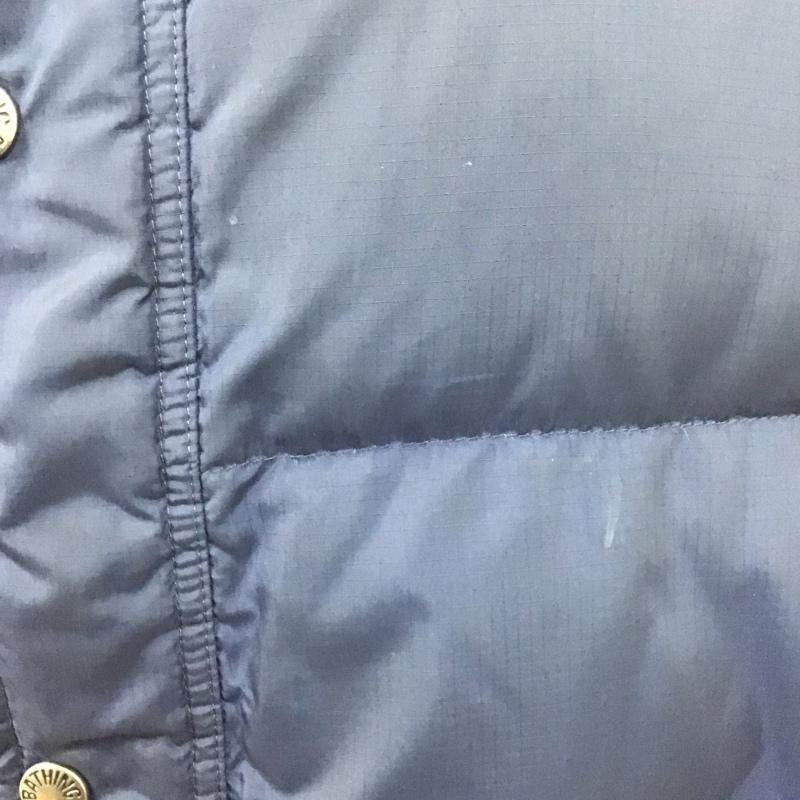 アベイシングエイプ A BATHING APE ベスト ベスト ダウンベスト XL 無地 紺 / ネイビー /  メンズ USED 古着 中古 10102371