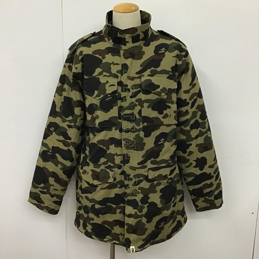 アベイシングエイプ A BATHING APE コート コート一般 XXL ロゴ、文字 X カモフラージュ柄・迷彩 マルチカラー / マルチカラー /  メンズ USED 古着 中古 10102377