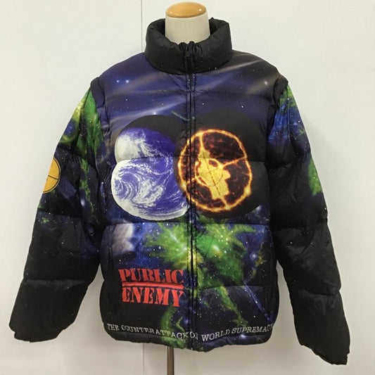 シュプリーム Supreme ジャケット、上着 ダウンジャケット 18SS Public Enemy Puffy Jacket 宇宙柄 UNDERCOVER XL  マルチカラー / マルチカラー /  メンズ USED 古着 中古 10102378