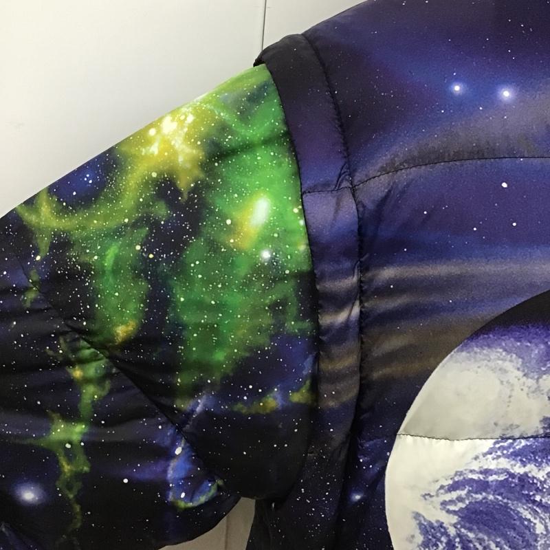 シュプリーム Supreme ジャケット、上着 ダウンジャケット 18SS Public Enemy Puffy Jacket 宇宙柄 UNDERCOVER XL  マルチカラー / マルチカラー /  メンズ USED 古着 中古 10102378