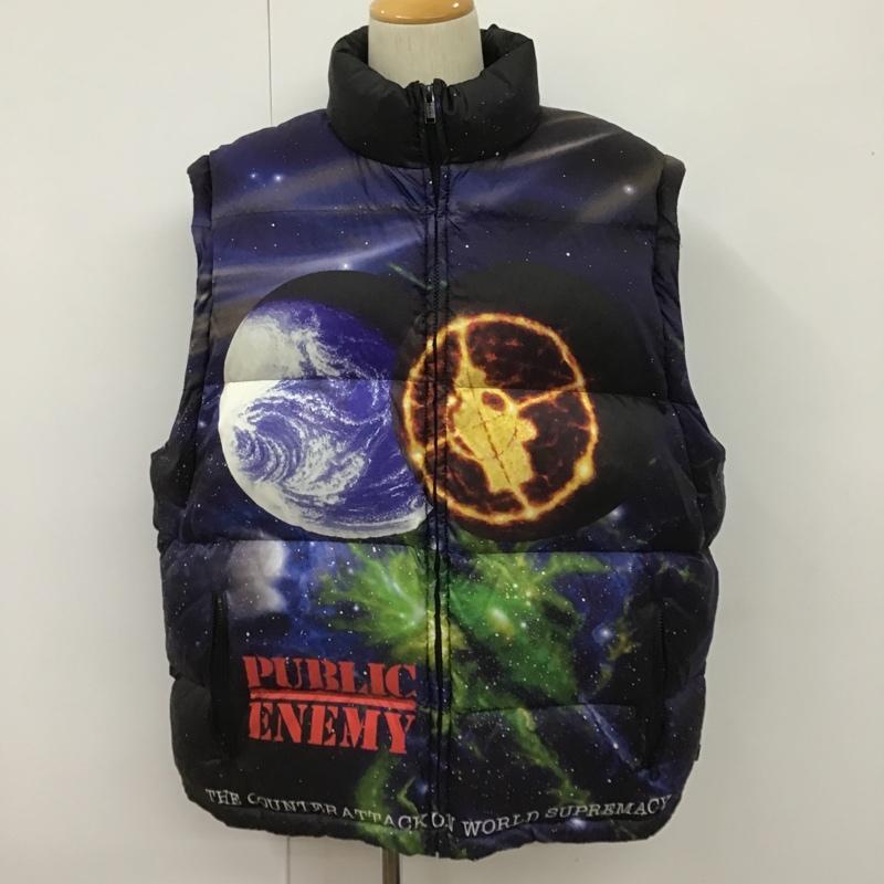 シュプリーム Supreme ジャケット、上着 ダウンジャケット 18SS Public Enemy Puffy Jacket 宇宙柄 UNDERCOVER XL  マルチカラー / マルチカラー /  メンズ USED 古着 中古 10102378