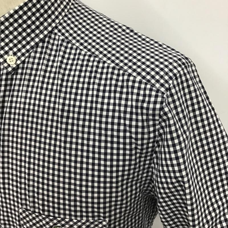 ラコステ LACOSTE シャツ、ブラウス 半袖 ボタンダウンシャツ チェックシャツ 38 チェック マルチカラー / マルチカラー /  メンズ USED 古着 中古 10102382