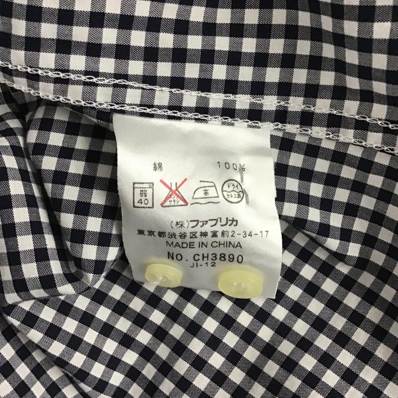 ラコステ LACOSTE シャツ、ブラウス 半袖 ボタンダウンシャツ チェックシャツ 38 チェック マルチカラー / マルチカラー /  メンズ USED 古着 中古 10102382