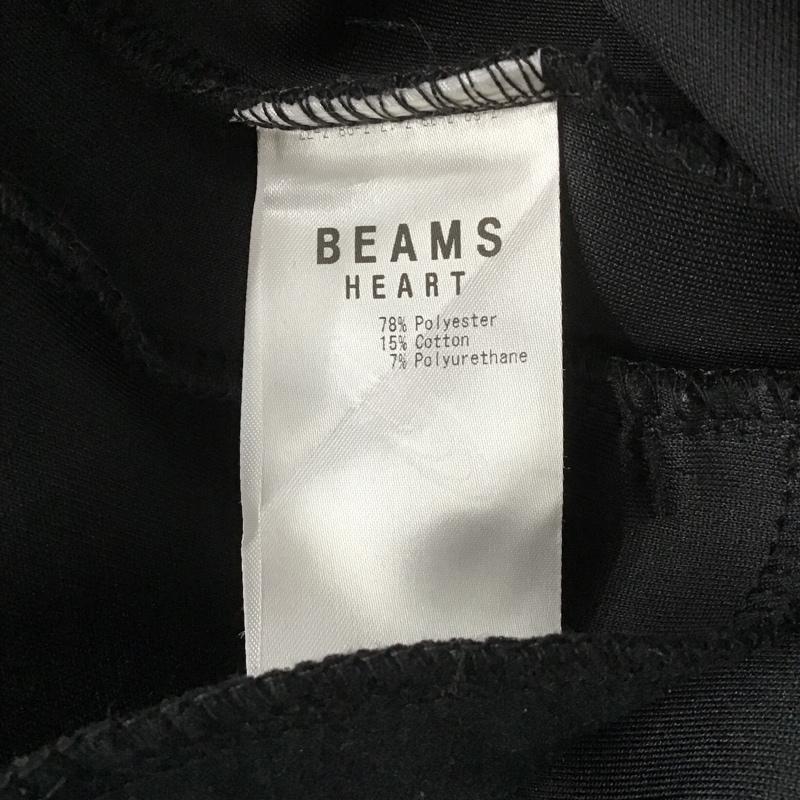 ビームス ハート BEAMS HEART パーカー 長袖 フーディ L 無地 黒 / ブラック /  メンズ USED 古着 中古 10102384