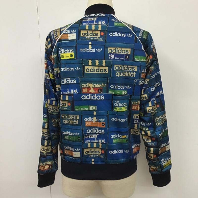 アディダス adidas ジャケット、上着 ジャンパー、ブルゾン AJ6993 SST TRACK TOP SHOEBOX リバーシブル ジャージ トラックジャケット M 無地 X 総柄 マルチカラー / マルチカラー /  メンズ USED 古着 中古 10102389