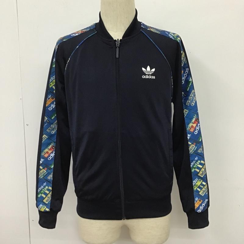 アディダス adidas ジャケット、上着 ジャンパー、ブルゾン AJ6993 SST TRACK TOP SHOEBOX リバーシブル ジャージ トラックジャケット M 無地 X 総柄 マルチカラー / マルチカラー /  メンズ USED 古着 中古 10102389