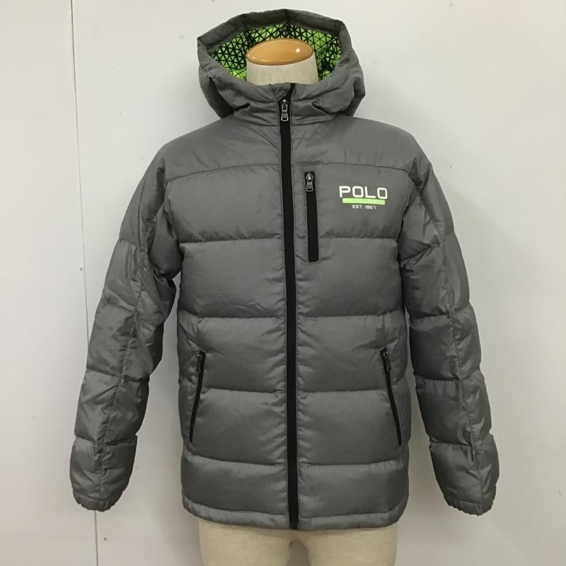 ポロラルフローレン POLO RALPH LAUREN ジャケット、上着 ジャンパー、ブルゾン XL 無地 灰 / グレー /  ボーイズ USED 古着 中古 10102391