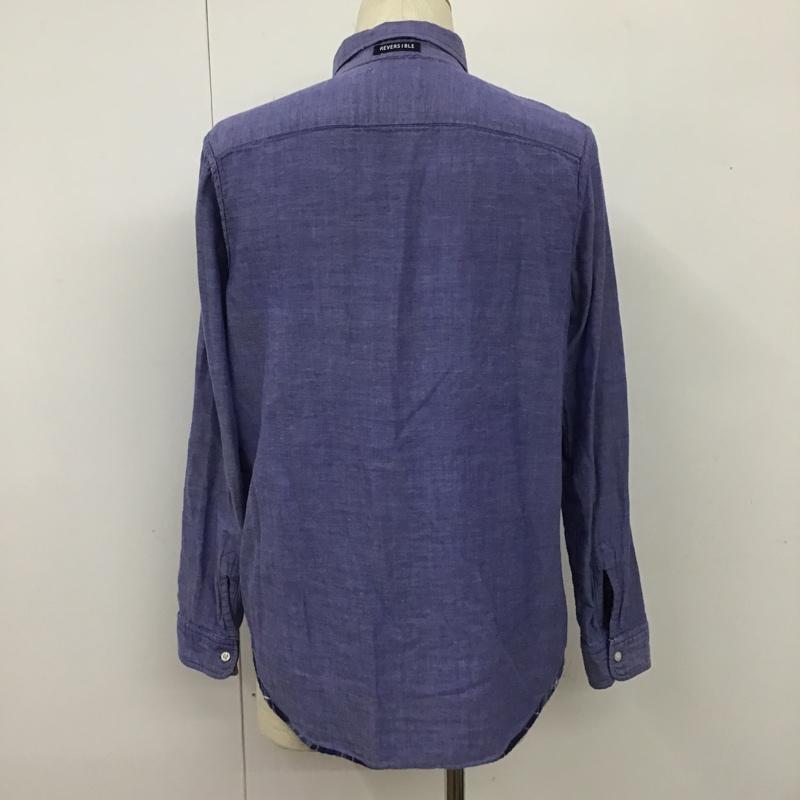 ラルフローレン RALPHLAUREN シャツ、ブラウス 長袖 リバーシブル 無地 X チェック マルチカラー / マルチカラー /  メンズ USED 古着 中古 10102392