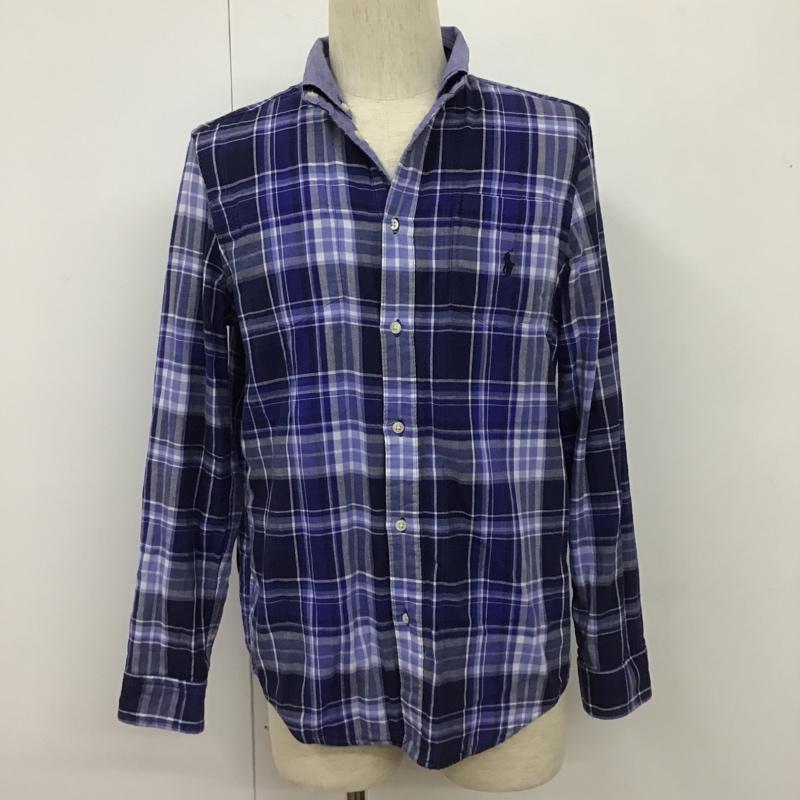 ラルフローレン RALPHLAUREN シャツ、ブラウス 長袖 リバーシブル 無地 X チェック マルチカラー / マルチカラー /  メンズ USED 古着 中古 10102392
