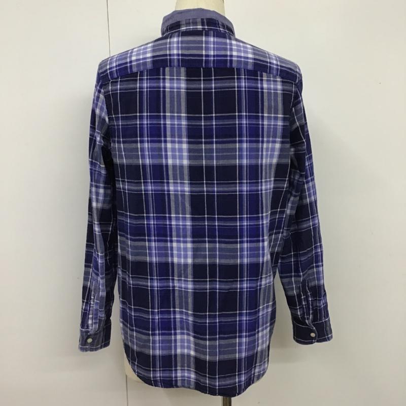 ラルフローレン RALPHLAUREN シャツ、ブラウス 長袖 リバーシブル 無地 X チェック マルチカラー / マルチカラー /  メンズ USED 古着 中古 10102392