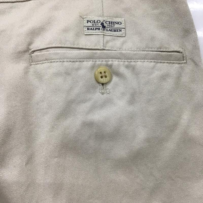 ポロバイラルフローレン Polo by RALPH LAUREN パンツ スラックス 無地 オフホワイト / オフホワイト /  メンズ USED 古着 中古 10102398