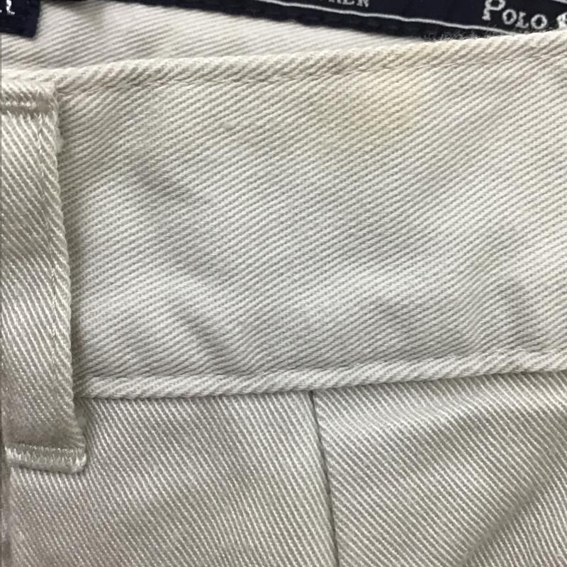 ポロバイラルフローレン Polo by RALPH LAUREN パンツ スラックス 無地 オフホワイト / オフホワイト /  メンズ USED 古着 中古 10102398