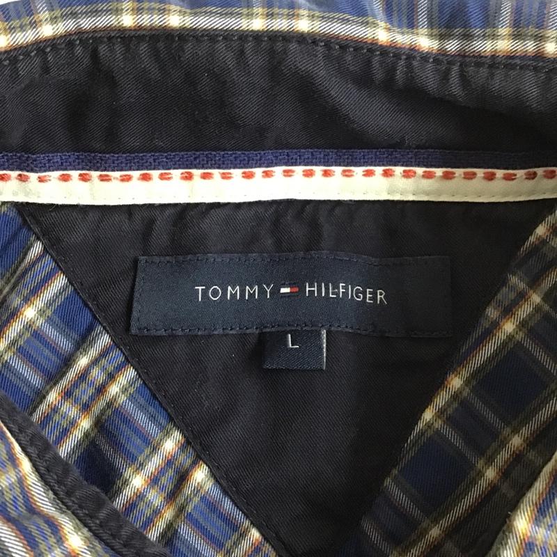 トミーヒルフィガー TOMMY HILFIGER シャツ、ブラウス 長袖 L チェック マルチカラー / マルチカラー /  メンズ USED 古着 中古 10102399